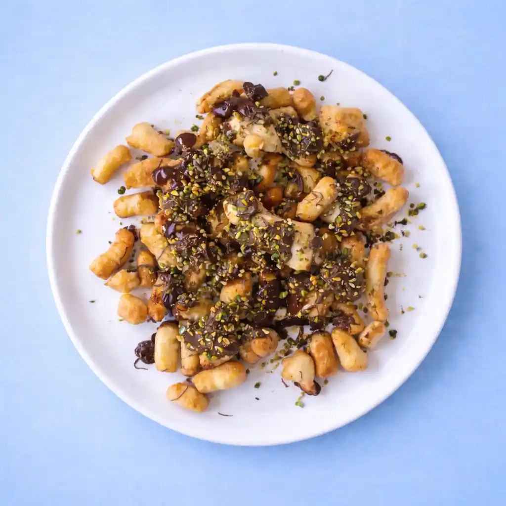 Palline Nutella e Pistacchio